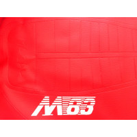 Capa / forra selim MACAL M83 MINARELLI vermelho / branco